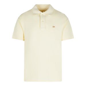 Erl Ivory Cotton Polo Shirt Men